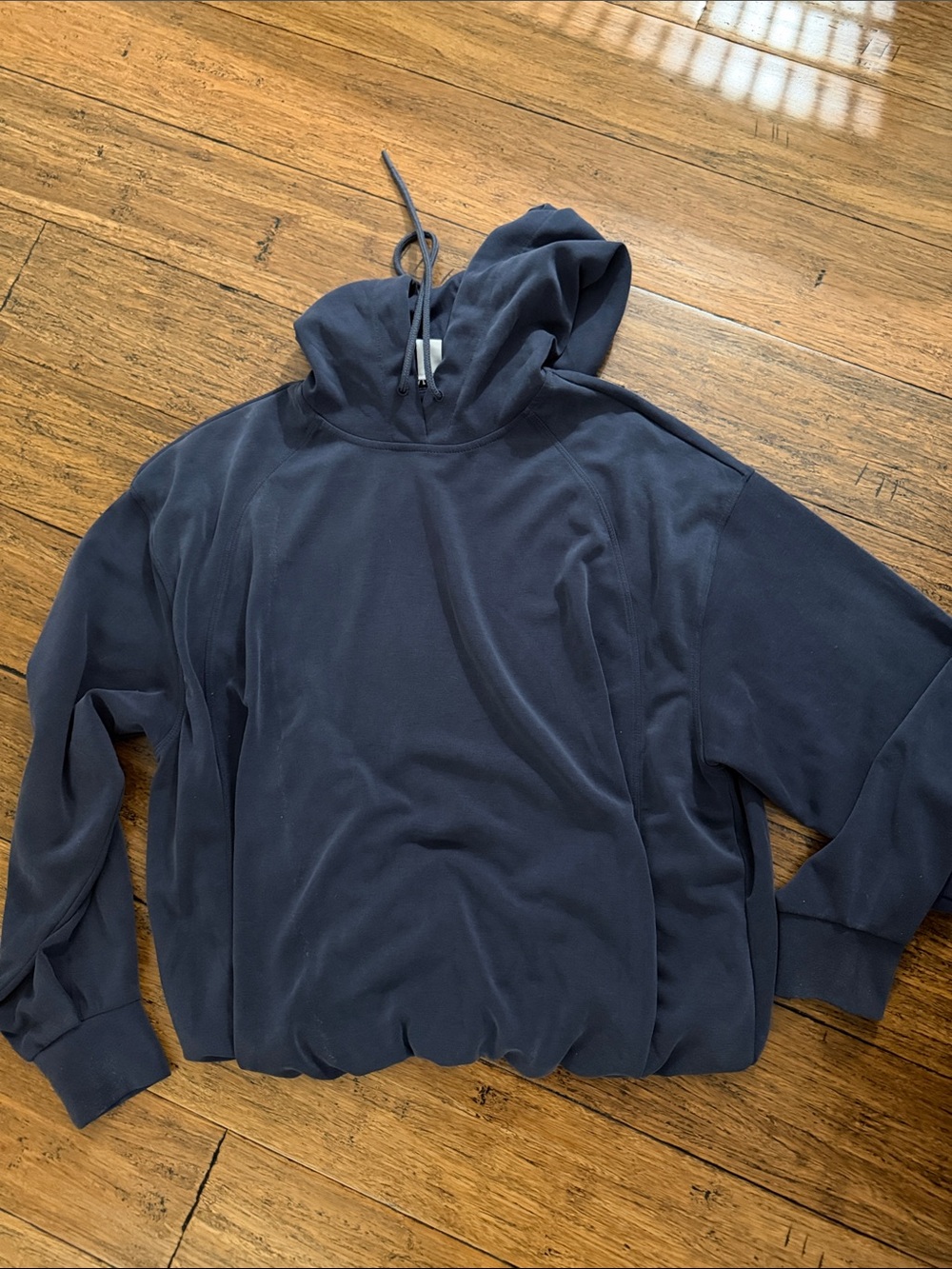Athleta Navy Blue Hooded Pullover